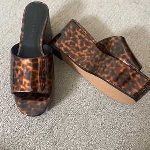 Rebecca Minkoff | 90s style Platform Sandals NWOT
